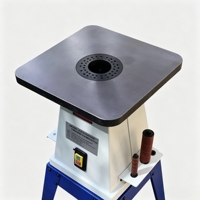 Machine à poncer à disque vertical oscillante pour le ponçage et le polissage du bois, idéale pour la fabrication de meubles