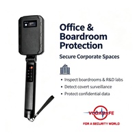 Détecteur de sécurité portable Vodasafe VS-820 pour exposition, détection de caméras cachées et de dispositifs
