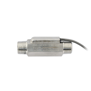 FHS-1SV420-1T30L-4SS SUS304 เซ็นเซอร์วัดการไหลแบบฮอลล์ R1/2 เกลียวตัวผู้ 4-20mA 1-30L/นาที 24VDC เครื่องวัดของเหลว - Product Image 4