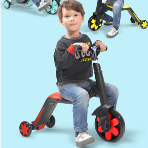 Three Wheeler <b>Scooter</b> For Kids 3-6 Years With Seat Height Adjustable Folding Push Style Pedal <b>Scooter</b> For Boys And Girls - Product Image 1