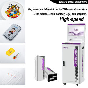 Codeur à jet d'encre UV industriel EMATE Technologie PIJ pour marques permanentes sur plastique, métal et verre - Product Image 6