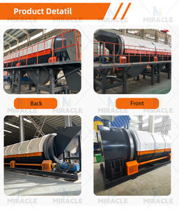 Écran vibrant rotatif professionnel 20 200tph, équipement d'écran à tambour pour déchets à haut volume avec moteur diesel - Product Image 2