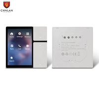 Écran Tactile Mural Intelligent 3,5 Pouces Interrupteur 3 Gang Capteur Infrarouge IR Variateur Panneau de Contrôle de Scène Rideau Maison Intelligente Tuya