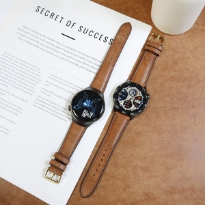 Correa de Cuero Genuino Vintage Upro para Reloj Huawei Watch Ultimate GT6 GT5 46mm Watch 5, Correa de Reloj Inteligente, Pulsera Retro - Product Image 4