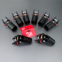 Conector de articulación de asiento de tubo de brazo plegable automático CNC RJX V3 Z16 Z20 Z35 Z40 Z50 para drones agrícolas multieje