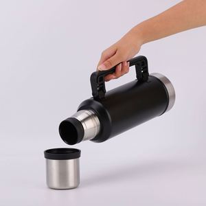 Custom logo 1000ml 1400ml Stainless Steel Vacuum <b>Flask</b> Insulated Thermos Travel Outdoor Sport Water Bottles - Product Image 4