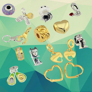 Colgante Unisex de Plata de Ley S925 con Forma de Corazón, Perla de Agua Dulce, Cuentas y Zirconia como Piedra Principal, Diseño Creativo de Lujo, DIY - Product Image 1