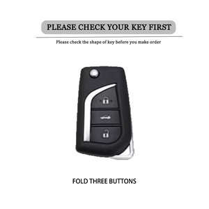 <span class=keywords><strong>Coque</strong></span> de clé de voiture <span class=keywords><strong>Toyota</strong></span> Hilux Corolla <span class=keywords><strong>Avensis</strong></span> Prado Fortuner RAV4 CHR, accessoires automobiles, étui de protection pour clé de voiture à distance - Product Image 6