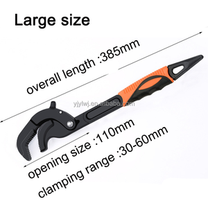 Clé à tuyau réglable à ouverture rapide 14-30mm/30-60mm Clé universelle multifonctionnelle OEM - Product Image 5