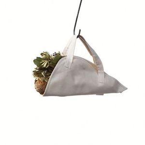 Bolso de Lona Plegable y Duradero para Flores Secas o Frescas, Bolso de Mano Portátil para Exteriores, Bolso de Floristería - Product Image 3