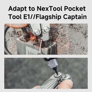 NEXTOOL 20-Typ-Bit-Kit für Multi-Tool-Flaggschiff-<span class=keywords><strong>Captin</strong></span> und EDC-Werkzeug mit Stahl griff DIY Grade OEM anpassbar - Product Image 4