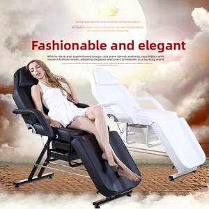 <span class=keywords><strong>Table</strong></span> <span class=keywords><strong>de</strong></span> <span class=keywords><strong>massage</strong></span> pliable et réglable <span class=keywords><strong>de</strong></span> haute qualité pour spa, soins du visage et extensions <span class=keywords><strong>de</strong></span> cils – À vendre - Product Image 6