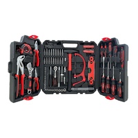 Boîte de rangement pour kit d'outils de voiture, ensemble d'outils de réparation de vélo, 96 pièces