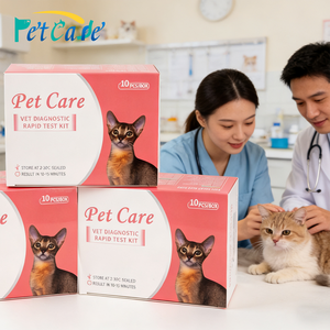 Kit de Tiras Reactivas Veterinarias para Mascotas, Certificado CE, Reutilizable, Prueba Rápida Felina y Canina para FIV, FPV, FCV, FHV, CPV, CDV, CCV, <span class=keywords><strong>TOXO</strong></span> - Product Image 2
