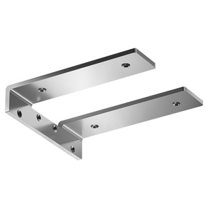 Support d'étagère en acier inoxydable à 3 pieds, support invisible à angle droit pour meubles, armoires et étagères de rangement - Product Image 1