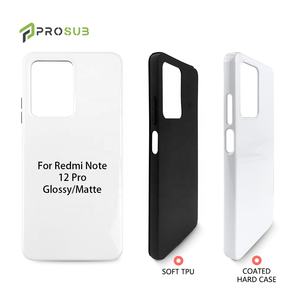 Prosub pour <span class=keywords><strong>Redmi</strong></span> <span class=keywords><strong>Note</strong></span> <span class=keywords><strong>11</strong></span> 12 Pro coque de téléphone à sublimation vierge enduite 3D - Product Image 2