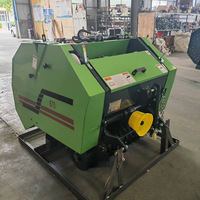 Tracteur 18-50Hp 30-80Hp Mini presse à foin ronde Presse à balles roulantes 800Mm Presse à foin ronde Presse à foin ronde Machine à balles de paille de foin ronde