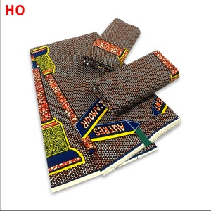 Đầy Màu sắc Ghana Nigeria sáp in bán buôn bông vải 6 yards quần áo Voile sofa hình ảnh vải - Product Image 1