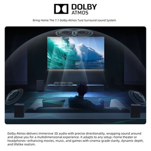 <span class=keywords><strong>Barre</strong></span> <span class=keywords><strong>de</strong></span> <span class=keywords><strong>son</strong></span> MECOOL Android 12 certifiée <span class=keywords><strong>Google</strong></span> pour Dolby Vision 4K 32G ATV <span class=keywords><strong>Son</strong></span> Surround <span class=keywords><strong>Home</strong></span> Cinéma - Product Image 4