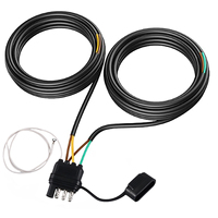 Cable de Extensión para Remolque de 26 Pies y 4 Vías, Arnés de Cableado de PVC para RV, Barco, ATV, Venta al Por Mayor
