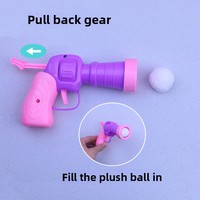 Jouet en peluche de pistolet de lanceur silencieux de jouet de chat interactif populaire pour le plastique d'appareil ménager résistant aux rayures de soulagement d'ennui