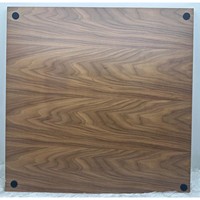 Échiquier de luxe en bois de noyer avec notation, dimensions 540x540x15mm, carrés de 58x58mm