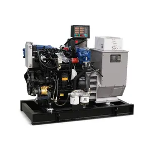 [US Quality] [Marine Generator] 100Kva Fish Boat Marine Use Diesel Generator Cumins 6BT5.9-GM83 Engine 80kw Saltwater Cooling