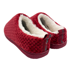 Pantofole <span class=keywords><strong>da</strong></span> <span class=keywords><strong>Donna</strong></span> con Retro Chiuso, Foderate in Pelliccia Sintetica, con Soletta in Memory Foam e Decorazione a Nastro, Pantofole Termiche Invernali - Product Image 5