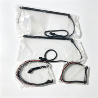 Pour Nissan GTR R35 2007-2024 Joint d'étanchéité de porte en caoutchouc 76860-JF00E 76861-JF00E Bande d'étanchéité de cadre de porte Pièces de rechange