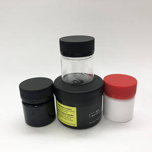 Wholesale 60ml PET Plastic Containers for Sugar Candy <b>Cookie</b> Storage Smell Proof Food Grade Screw Cap <b>Jar</b> - Product Image 4