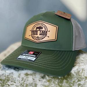 Casquettes de camionneur WESPORTS personnalisées avec logo, style Richardson, 6 panneaux, en maille noire unie, avec broderie 3D pour l'été et l'hiver - Product Image 1