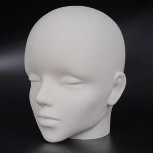 Sıcak Satış PVC Saçsız Manken Kafası, Peruk Takı Sergilemek İçin Manken Kafası, Moda Kozmetoloji Gösterimi İçin - Product Image 2