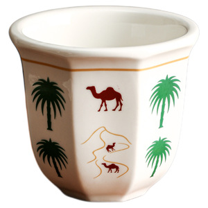 <span class=keywords><strong>Tasse</strong></span> à <span class=keywords><strong>expresso</strong></span> du Moyen-Orient 250 ml, en céramique, avec anse, style rétro, pour la maison, cadeau créatif, <span class=keywords><strong>tasse</strong></span> à eau d'éléphant de désert - Product Image 6