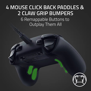 Razer Wolverine V3ทัวร์นาเมนท์แบบมีสายควบคุม6ปุ่มควบคุมระยะไกลได้1000Hz อัตราการโพลพีซี - Product Image 2