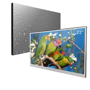 22นิ้วกระจกแผง Full HD หน้าจอห้องน้ำกันน้ำระยะไกลสมาร์ททีวีกับ WiFi - Product Image 1