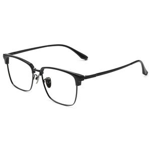 22212 B titane Super léger lunettes plein cadre <span class=keywords><strong>grande</strong></span> <span class=keywords><strong>taille</strong></span> pour grand visage pour lunettes optiques lunettes pour hommes en gros - Product Image 4