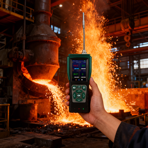 Detector de Gás Portátil para Oficina de Pintura Industrial, Analisador de Gás para Monitoramento de Solventes - Product Image 1