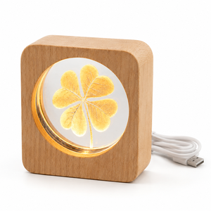 Lampada Notturna in Cristallo con Incisione 3D Personalizzata, Luce LED in Cristallo K9 per Regali - Product Image 2