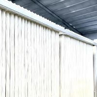 Équipement de traitement des eaux usées par membrane MBR, module de membrane de type rideau, membrane en fibres creuses PVDF