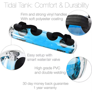 Bolsas de Agua Grandes para Entrenamiento, 45-80 lbs, Pesas de Agua para Ejercicios de Core, Bolsa de Agua Portátil para Estabilidad, Fitness, Agilidad y Durabilidad - Product Image 4