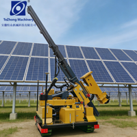 Perforadora de Cadenas TZ650 Inteligente con Energía Solar, Motor Yanmar, Bomba y Motor, Diámetro de Perforación de 50-300mm, Ahorro de Energía