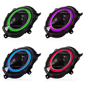 Ô tô đèn pha ống kính Halo sửa đổi cao/thấp chùm ánh sáng lắp ráp phù hợp với Mini F56 2014 2015 2016 2017 2018 2019 Đèn pha - Product Image 3