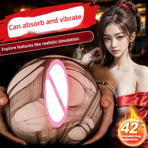 Juguete de Masturbación Masculino Inteligente con Textura Vaginal Realista, Fuerte Succión, Voz Realista y Vibración Potente para Momentos de Placer en Solitario - Product Image 3