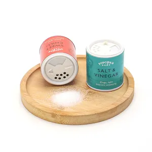 Paper tube Salt Sugar Spice Pepper Shaker Seasoning Can with Rotating Cover Multi-purpose Kitchen Tool