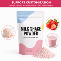 Poudre de milk-shake personnalisée avec protéines et complexe de vitamine D, personnalisation et formule complètes, sans OGM, certifiée USDA, service tout-en-un
