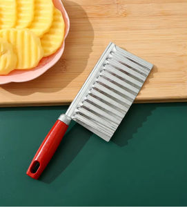 Couteau à Ondes pour Pommes de Terre en Acier Inoxydable, Couteau à Découper les Pommes de Terre, Couteau de Cuisine, Vente Chaude - Product Image 4