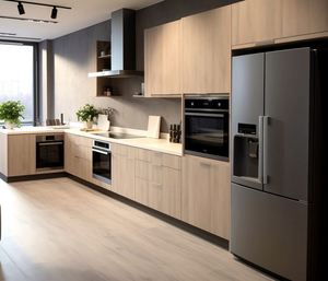 Aisdecor Entrega directa Gabinete modular personalizado Estilo de diseño moderno Muebles de cocina para el hogar Armarios de cocina - Product Image 6