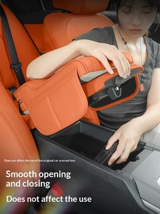 Haval H9 2024 2025 – Housse de protection en cuir PU pour accoudoir de voiture, sac de rangement, kit intérieur automobile, <span class=keywords><strong>console</strong></span> centrale - Product Image 4