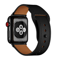 Bracelet en cuir PU personnalisé pour Apple Watch Band 44 mm 40 mm 42 mm 38 mm 44 mm Accessoires de montre intelligente Bracelet de poignet Iwatch