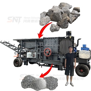 Rock breaker1000 * 1000 hộp di động máy nghiền để nghiền xây dựng chất thải hộp máy nghiền với băng tải nặng hộp Máy Nghiền - Product Image 1